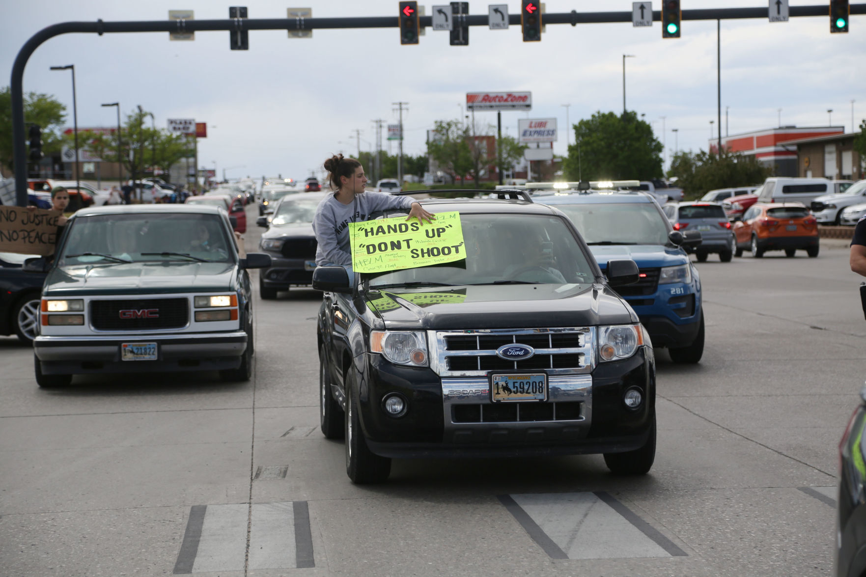 George Floyd protest